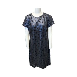 Ralph Lauren Navy Polka-Dot Sequined Midi Dress
Inventory Blue 0126